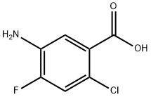 2-氯-4-氟-5-氨基苯甲酸