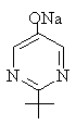 2-(1,1-二甲基乙基)-5-嘧啶醇鈉鹽溶液